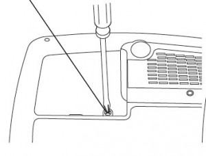 ASK Proxima C160/C180 lamp door, ASK Proxima SP-LAMP-017