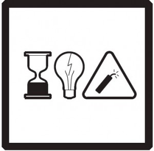 ASK C1 Compact lamp warning icon, ASK LAMP-013