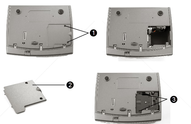 optoma_ EP731_projector_remove_Optoma BL-FP150B_Projector_Lamp