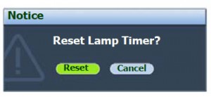 BenQ MP612 reset lamp timer, BenQ 5J.06001.001