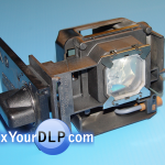 Panasonic TY-LA1001 Lamp Replacement Manual